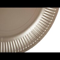 PROnappe Pappteller gold Ø 23,0 cm, 10 St.
