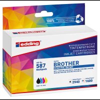 edding EDD-587 schwarz, cyan, magenta, gelb...
