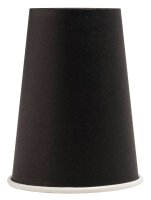 PROnappe Einweg-Kaffeebecher schwarz 200,0 ml, 15 St.