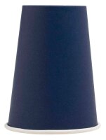 PROnappe Einweg-Kaffeebecher marineblau 200,0 ml, 15 St.