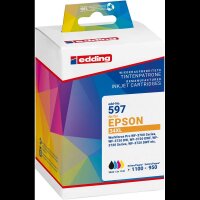 edding EDD-597 schwarz, cyan, magenta, gelb...