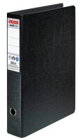 herlitz maX.file Ordner schwarz marmoriert Karton 7,5 cm...