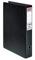 herlitz maX.file Ordner schwarz marmoriert Karton 7,5 cm...