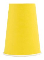 PROnappe Einweg-Kaffeebecher gelb 200,0 ml, 15 St.