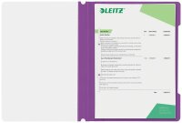 LEITZ Schnellhefter 4191 Kunststoff violett DIN A4, 1 St.