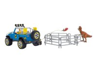Schleich® Dinosaurs 41464 Geländewagen mit Dino-Außenposten Spielfiguren-Set