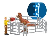 Schleich® Dinosaurs 41464 Geländewagen mit Dino-Außenposten Spielfiguren-Set