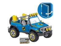 Schleich® Dinosaurs 41464 Geländewagen mit Dino-Außenposten Spielfiguren-Set