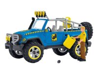 Schleich® Dinosaurs 41464 Geländewagen mit Dino-Außenposten Spielfiguren-Set