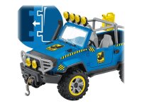 Schleich® Dinosaurs 41464 Geländewagen mit Dino-Außenposten Spielfiguren-Set