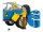 Schleich® Dinosaurs 41464 Geländewagen mit Dino-Außenposten Spielfiguren-Set