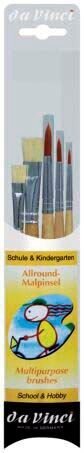 da Vinci Allround Pinsel-Set Größe 2, 4, 8, 8, 12 , 5-teilig