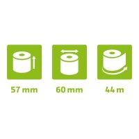 Exacompta Thermorollen 5,7 cm x 44,0 m, 10 Rollen