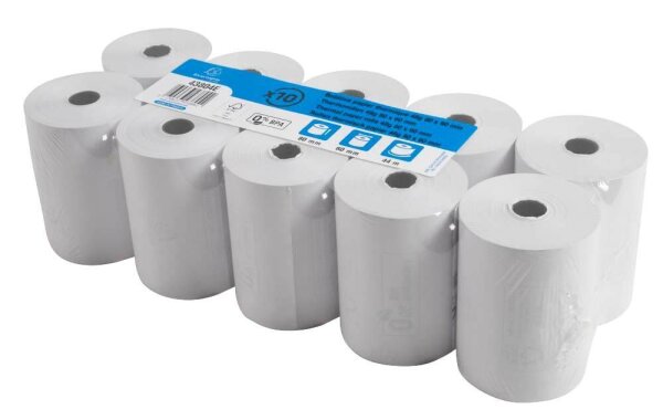 Exacompta Thermorollen 8,0 cm x 44,0 m, 10 Rollen