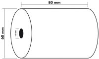 Exacompta Thermorollen 8,0 cm x 44,0 m, 10 Rollen