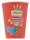 PROnappe Einweg-Kaffeebecher Superheld mehrfarbig 200,0 ml, 10 St.