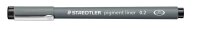 STAEDTLER pigment liner 308 Fineliner schwarz 0,05 + 0,1 + 0,3 + 0,5 + 0,8 mm, 6 St.