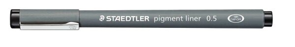 STAEDTLER pigment liner 308 Fineliner schwarz 0,5 mm, 1 St.