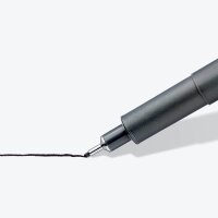 STAEDTLER pigment liner 308 Fineliner schwarz 0,7 mm, 1 St.