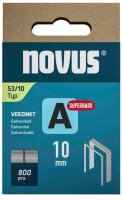 novus Tackerklammern Feindraht superhart 53/10, 800 St.