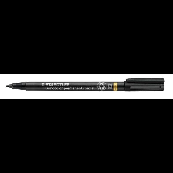 STAEDTLER Lumocolor special Folienstift schwarz 1,0 mm permanent, 1 St.