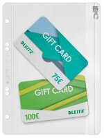 LEITZ Gleitverschlussbeutel 4045 DIN A5 transparent 0,20 mm, 5 St.