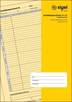 SIGEL Ausbildungsnachweis, tägliche Eintragungen Formularbuch AW480, 1 St.