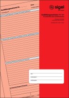 SIGEL Ausbildungsnachweis, wöchentliche/monatliche Eintragungen Formularbuch AW484, 1 St.