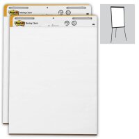 Post-it® Flipchart-Papier Super Sticky Meeting Chart...
