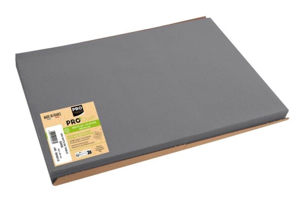 PROnappe Platzsets Tiss Lack grau 30,0 x 40,0 cm, 500 St.