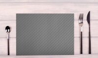 PROnappe Platzsets Tiss Lack grau 30,0 x 40,0 cm, 500 St.