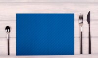 PROnappe Platzsets Tiss Lack blau 30,0 x 40,0 cm, 500 St.
