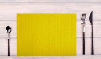 PROnappe Platzsets Tiss Lack gelb 30,0 x 40,0 cm, 500 St.