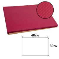 PROnappe Platzsets Tiss Lack rot 30,0 x 40,0 cm, 500 St.