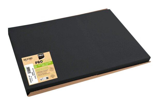 PROnappe Platzsets Tiss Lack schwarz 30,0 x 40,0 cm, 500 St.