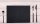 PROnappe Platzsets Tiss Lack schwarz 30,0 x 40,0 cm, 500 St.