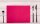 PROnappe Platzsets Tiss Lack pink 30,0 x 40,0 cm, 500 St.