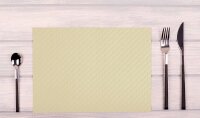 PROnappe Platzsets Tiss Lack beige 30,0 x 40,0 cm, 500 St.