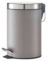 Zeller Kosmetikeimer 3,0 l grau, 1 St.