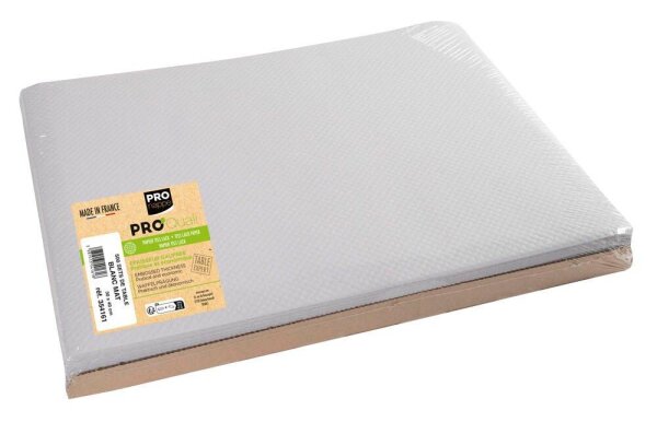 PROnappe Platzsets Tiss Lack weiß 30,0 x 40,0 cm, 500 St.