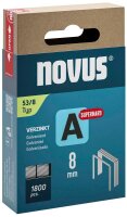 novus Tackerklammern Feindraht superhart 53/8, 1.800 St.