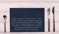 PROnappe Platzsets Schiefer schwarz 30,0 x 40,0 cm, 400 St.