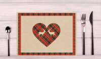 PROnappe Platzsets Berg Leinen mehrfarbig 30,0 x 40,0 cm,...
