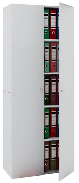 VCM my office Aktenschrank Vandol, 912245 weiß 4 Fachböden 70,0 x 40,0 x 178,0 cm