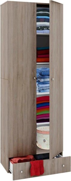 VCM my office Aktenschrank Vandol, 912197 sonoma-eiche 4 Fachböden 70,0 x 40,0 x 198,0 cm