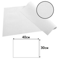 PROnappe Platzsets weiß 30,0 x 40,0 cm, 100 St.