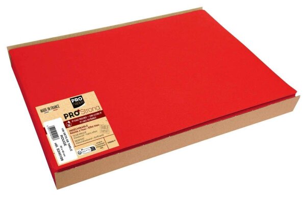 PROnappe Platzsets rot 30,0 x 40,0 cm, 100 St.