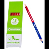 JOLLY SUPERSTICKS Silbenstifte mehrfarbig, 12 St.