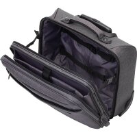 LIGHTPAK Laptop-Trolley ARKON Kunstfaser grau 42,5 x 21,0...
