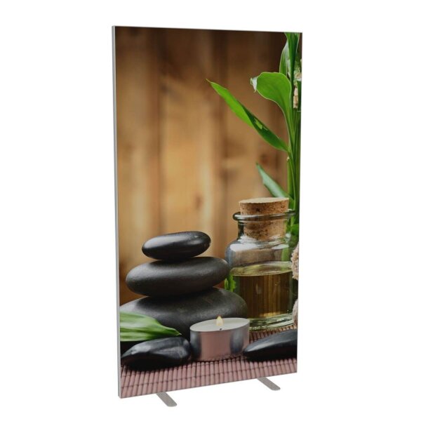 PAPERFLOW Trennwand easyScreen, Zen bunt 94,0 x 173,2 cm, 1 St.